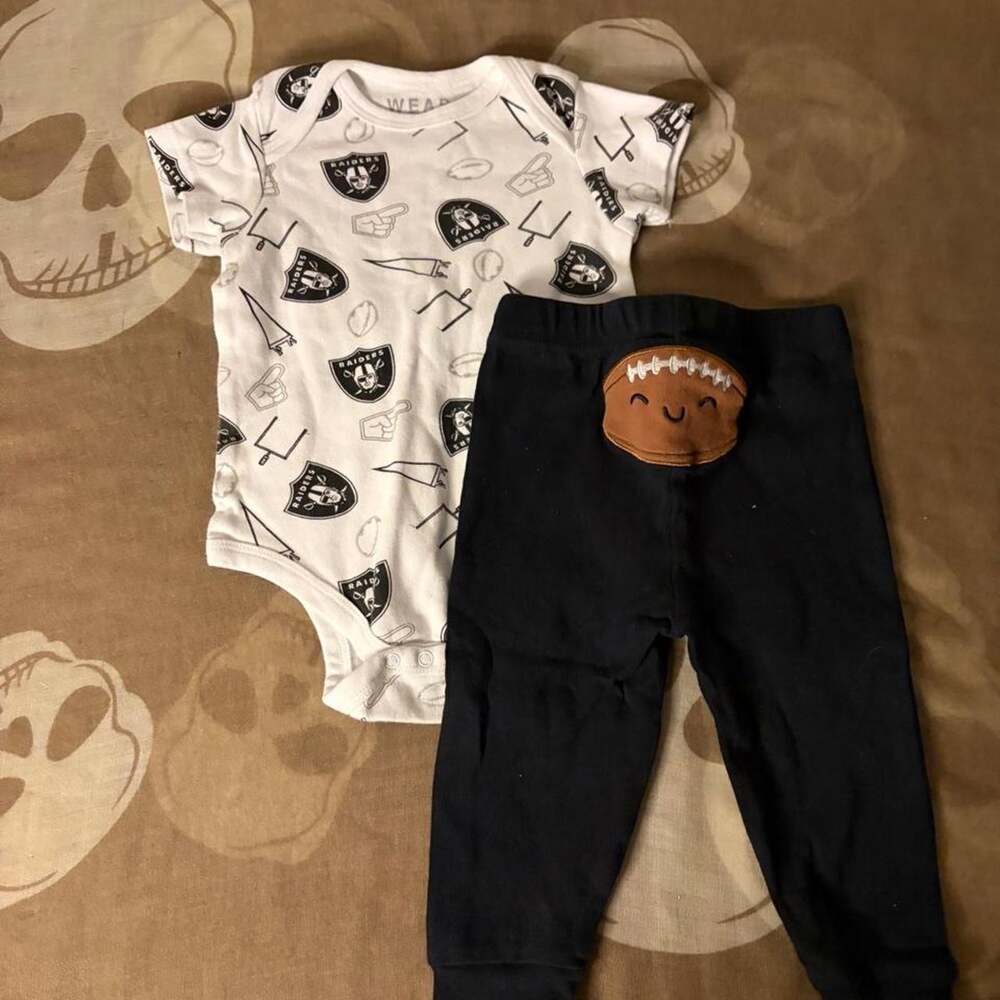 Nfl las vegas raiders bodysuit